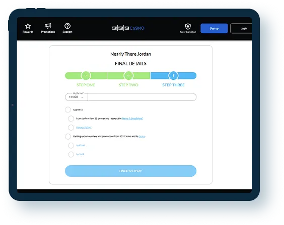 Toegang tot het casino via de officiële mobiele app